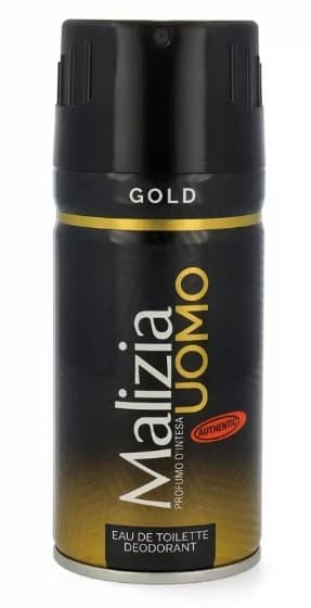 Malizia Uomo, Kultainen Deodorantti, 150ml