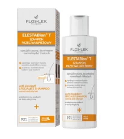Flos-Lek ELESTABion T, Hilsettä estävä shampoo, 150 ml
