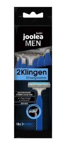 Unnamed VENDA, kertakäyttöiset partaterät, tuplametalliterillä, 10 kpl pack