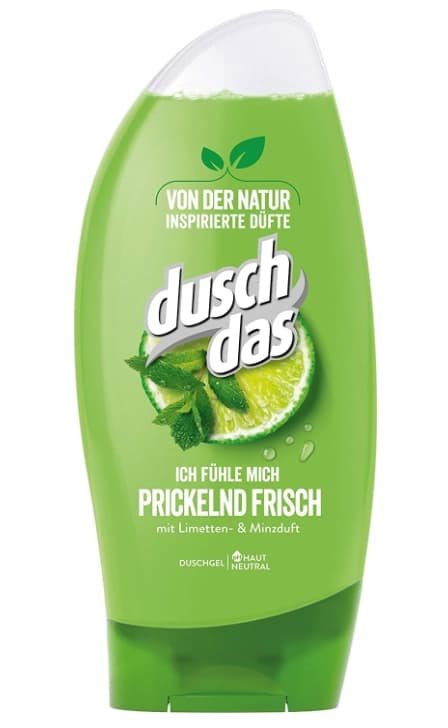 Friske Lime og Mynte Brusegel 250ml
