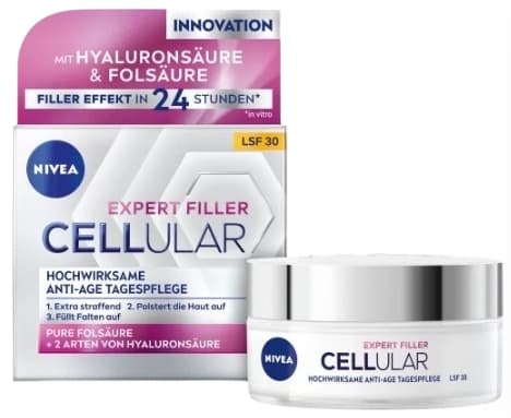 Nivea, Cellelär, ansiktskräm med SPF 30, 50ml
