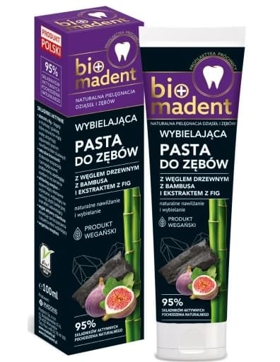Biovalkea Aktiivihiilivaahdolla & Bambulla, 100 ml