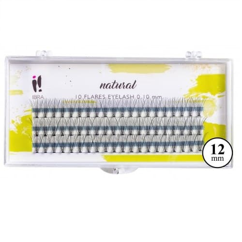 Professional Eyelash Extensions Falska Ögonfransar – 0.10mm C-klass – 12mm