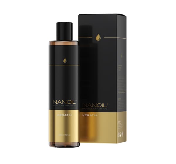 Keratin Shampoo - Dyb Rensning og Hår Regenerering - 300ml