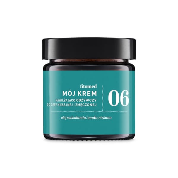 Fitomed Mój Krem No.6 Ravitseva ja Kosteuttava Voide Sekaiholle ja Väsyneelle Iholle, 55g