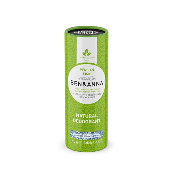 Ben&Anna Luonnollinen sooda-deodorantti persialaisella limellä, 40 g