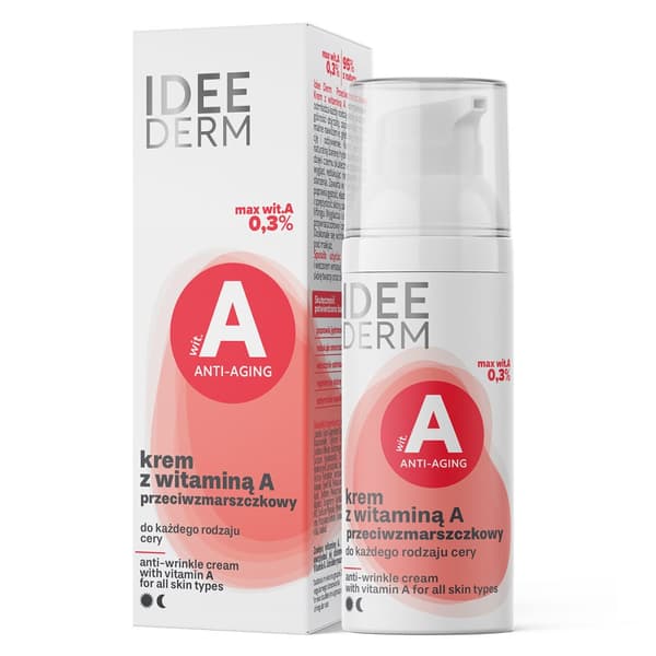 Anti-rynke creme - Idee Derm med A-vitamin 50 ml