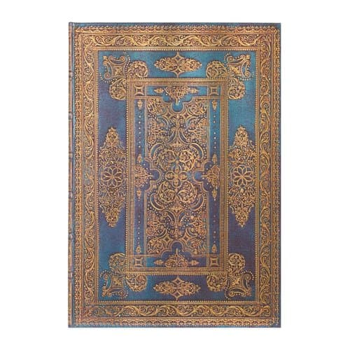 Skrivbok Slät Paperblanks Blue Luxe Grande