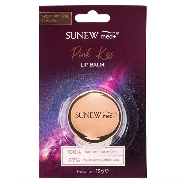 SunewMed+ Rosa Kyss Läppbalsam Kulformat Vattenmelon 13g