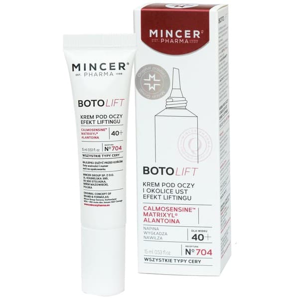 Mincer Pharma Botolift Silmän- ja huultenympärysvoide No.704, 15 ml