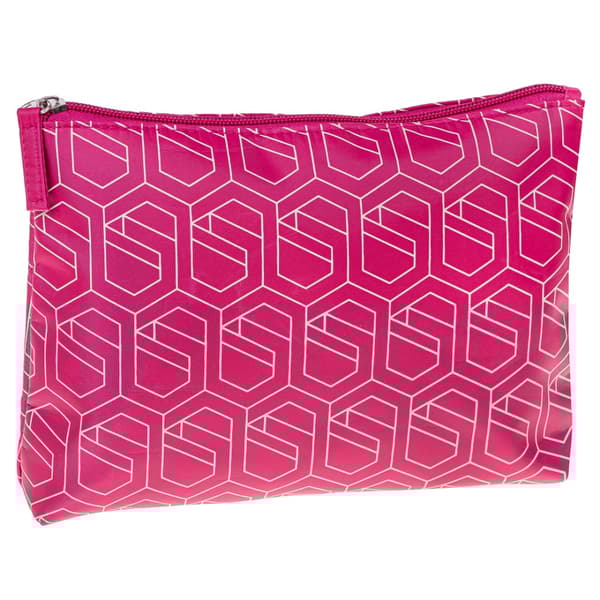 Inter Vion Geometrisk Kosmetiktaske Clutch Magenta