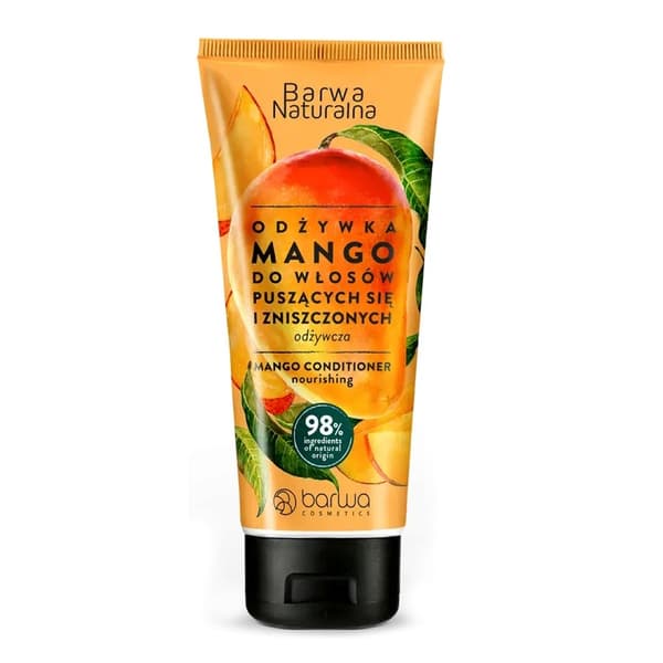 Barwa Mango Balsam til Kruset og Skadet Hår, 200ml