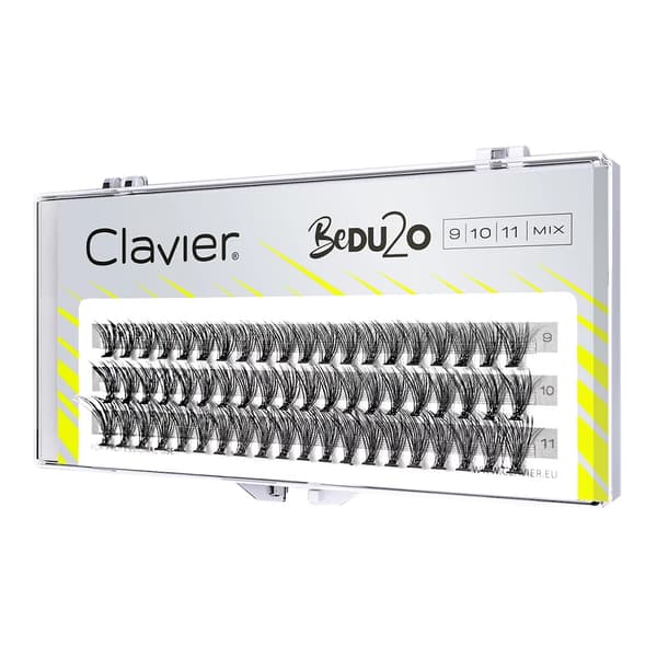 Clavier BeDU2O Dubbel Volym Fransk Kluster Mix 9-10-11mm