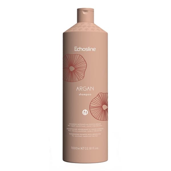 Echosline Arganolie Hårshampoo, 1000ml