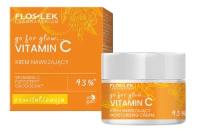 Floslek Laboratorium Go For Glow Vitamin C Dag- og Natcreme, 50 ml