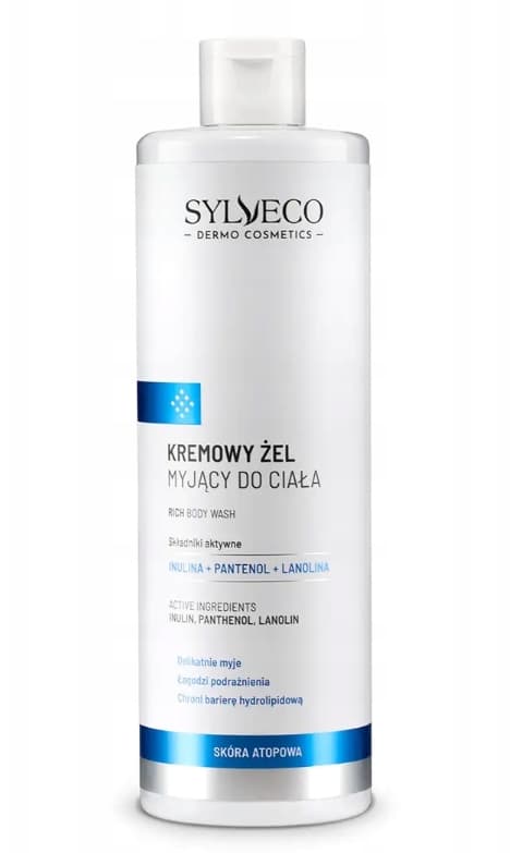 Sylveco Dermo Atopisk Hud Cremet Kroppsvask, 400 ml