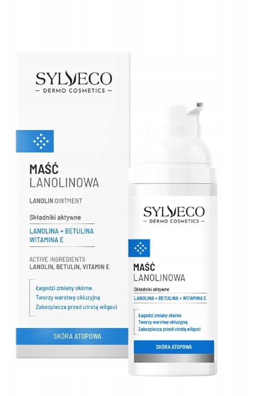 Sylveco Dermo Atopisk Hud Lanolinsalva, 50 ml