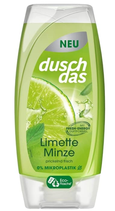 Duschdas Frisk-Energize Brusegel Lime og Mynte, 450ml