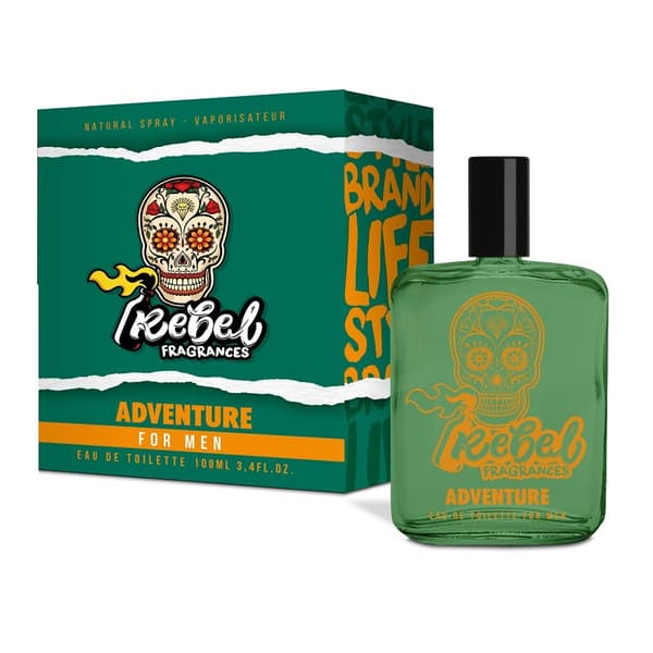 Rebel Äventyr Herrparfym Eau de Toilette, 100 ml