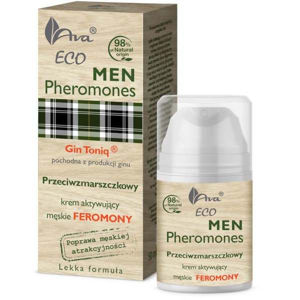 Ava Laboratorium Eco Men Anti-Aging Ansigtscreme med Feromoner, 50ml
