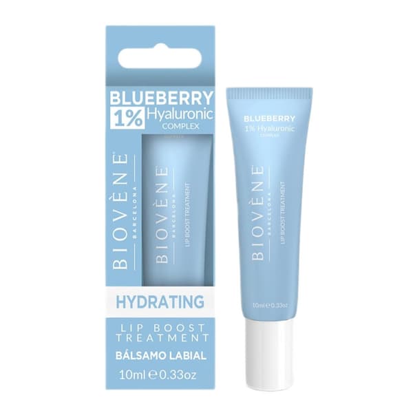 Biovene Blueberry Återfuktande Läppserum med 1% Hyaluronsyra, 10ml