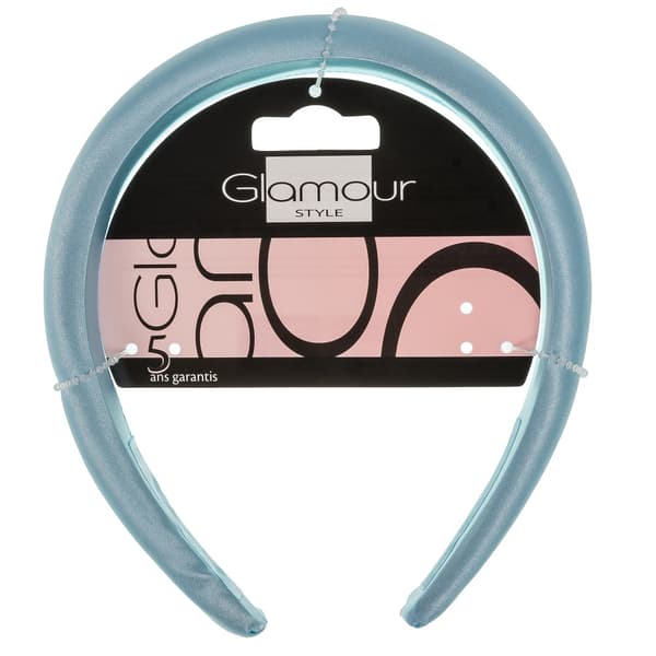 Glamour Hårbøjle i Blå Pastel