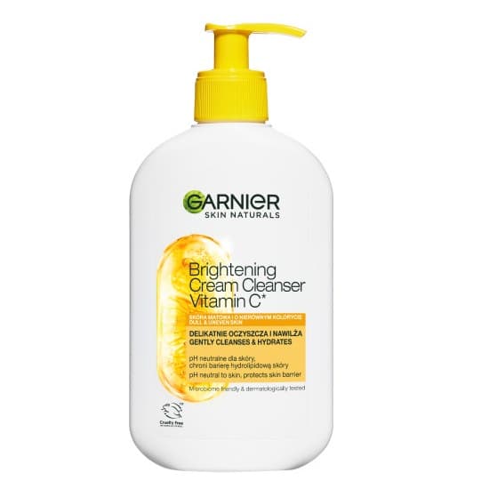 Garnier Skin Naturals Vitamiini C Kirkastava Kasvojen Puhdistusemulsio, 250ml