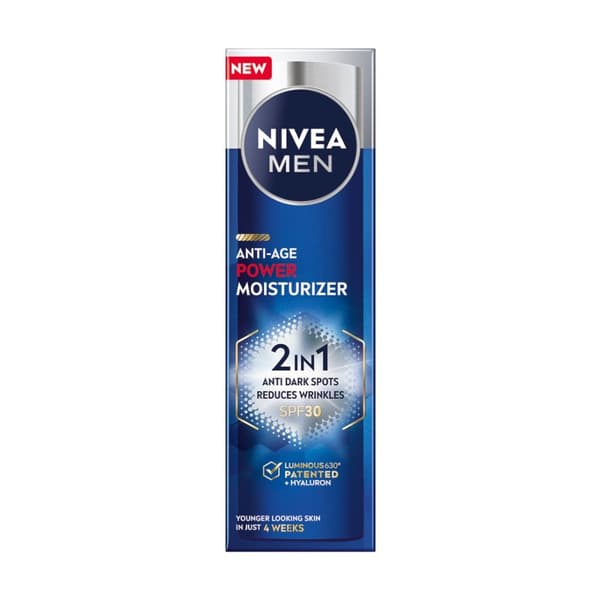 Nivea Men Anti-Age Power Ansigtscreme SPF30, 50ml