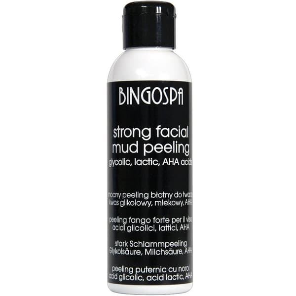 BingoSpa Kraftfull lerbaserad ansiktspeeling, 100g