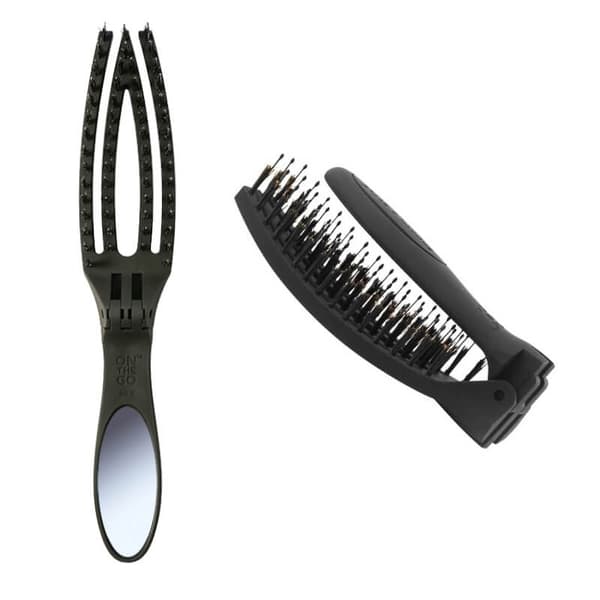 Olivia Garden On-The-Go Kampanja: Kompakti Hiusharja Peilillä