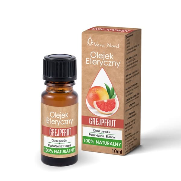Vera Pohjoinen Luonnon Greippi eteerinen öljy, 10 ml.