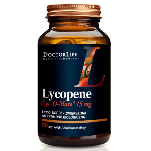 Doktor Liv Lycopen 15mg Tomatextrakt, 60 kapslar