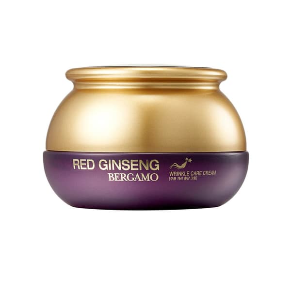Bergamo Rød Panax Ginseng Anti-rynke Krem med rød ginseng, 50 ml