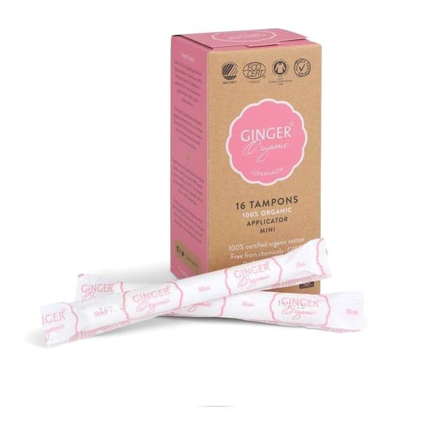 Økologiske Mini Tamponer med Applikator, 16 stk.