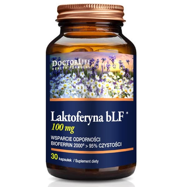 Doktorns Liv Laktoferrin bLF 100mg Immunstöd, 30 kapslar