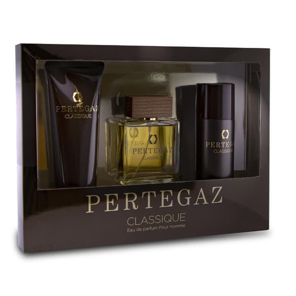Saphir Pertegaz Classique Til Mænd Gaveæske - Parfume 100ml, Showergel 230ml & Deodorant 150ml