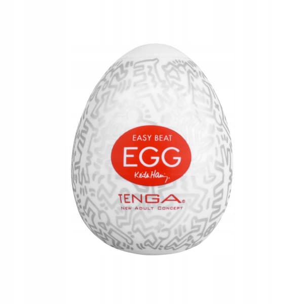 Let's name the product in Danish://Produkt navn:/```/Let Beat Egg Keith Haring Party Engangs masturbator i ægform/```