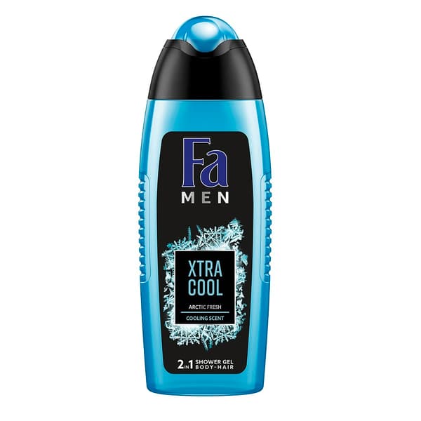 Fa Men Xtra Cool Duschgel för Kropp och Hår för Män, 250ml