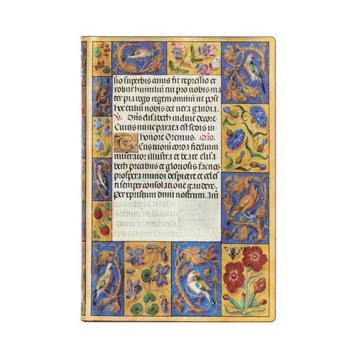 Fleksibel Mini Notebook med Linjer, Paperblanks Spinola Hours Mini Flexi