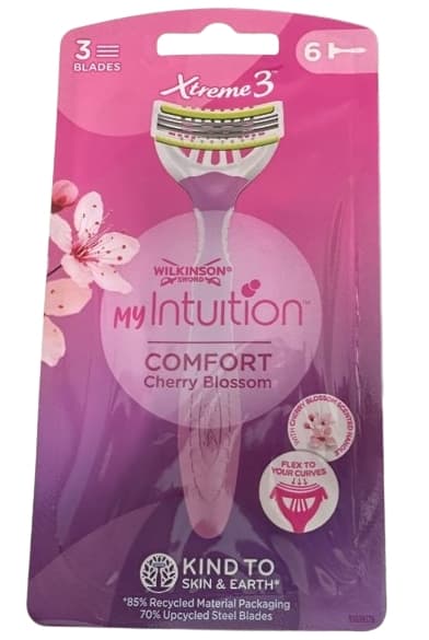 Wilkinson Intuition Comfort Rakblad, 6-pack - Tillverkad i Tyskland