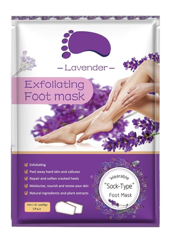 Aliver, Lavendel, Skrubbande fotmask, 1 stycke