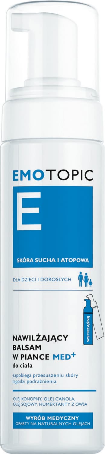 Fugtgivende kropskum med Emotopic, 200 ml