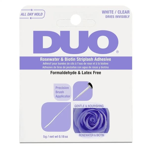 Ardell Duo Rosewater & Biotin Striplash Adhesive Rens og klarer til Vipper - 5g