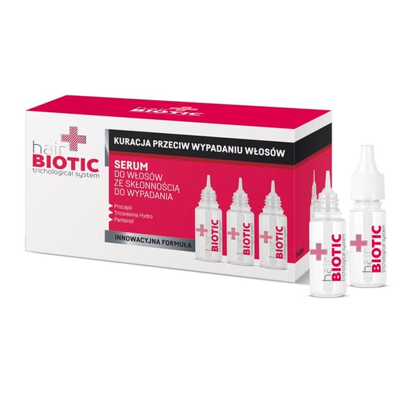 Chantal Hair Biotic Serum til hårtab, ampuller, 8x10ml.