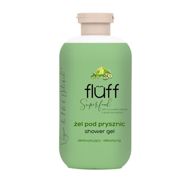Fløjlsagtig Afgiftende Cucumber og Grøn Te Brusegelé, 500ml
