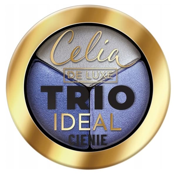 Celia De Luxe Trio Luomiväripaletti 304, Kompaktit Mattasävyt, 4g