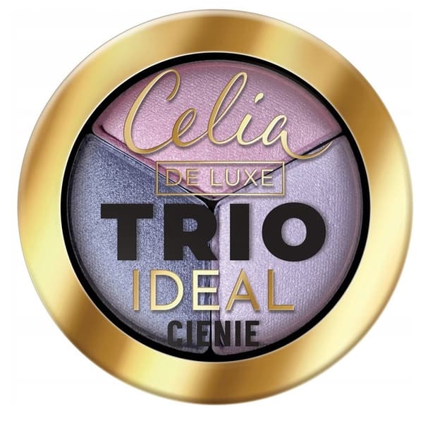 Celia De Luxe Trio Øjenskygge 301, Presset, 4g