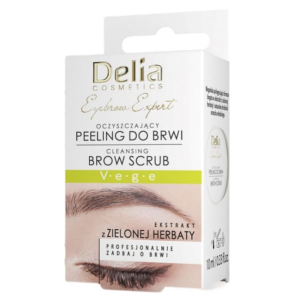 Delia Kulmakarvojen Asiantuntija Puhdistava Kuorinta, 10 ml