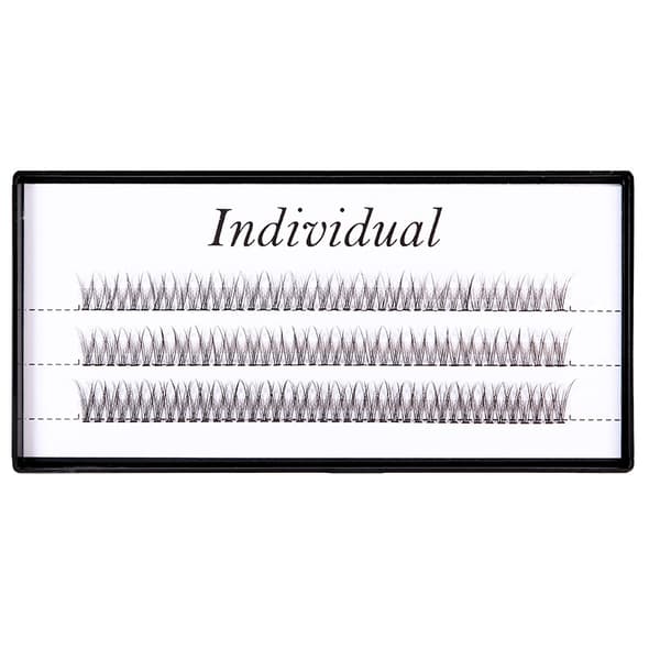 Individuelle V-Type Øjenvipper 0.07 C Mix 8-10-12mm