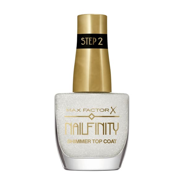 Max Factor Nailfinity Glänsande Nagellack Topplack 102 Starry Veil, 12 ml